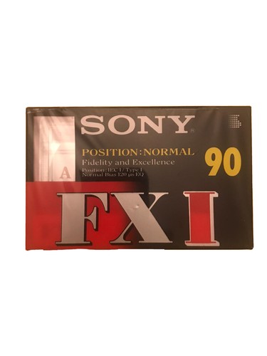 Audiocassetta sony 90fx1b - audiocassetta,